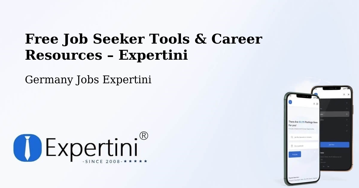 Free Job Seeker Tools & Career Resources – Bad Kösen - Bad Kösen, Germany Jobs Expertini